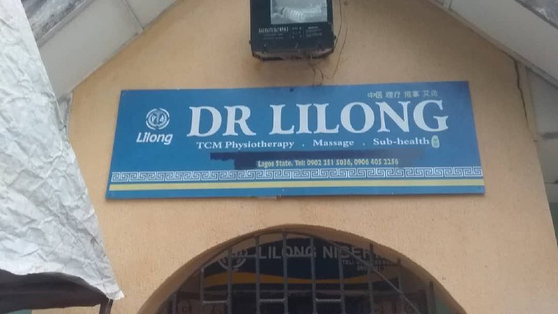 DR. LILONG Clinic Signage